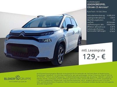 Usata Citroën C3 Aircross Shine 110 CV (80 kW) 2023 Bianco SUV