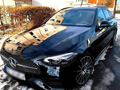 Gebraucht Mercedes C180 AMG line 150 PS (110 kW) 2023 Schwarz Kombi