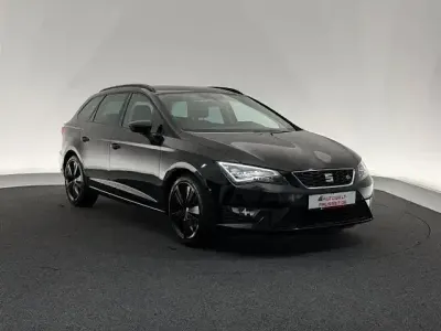 Second-hand Seat Leon ST FR-Line 125 CP (91 kW) 2016 Negru Break