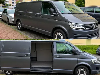 Gebraucht VW Transporter Comfortline 150 PS (110 kW) 2019 Grau Van