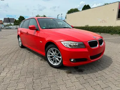 Gebraucht BMW 320 Sport Line 184 PS (135 kW) 2010 Rot Kombi