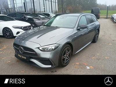 Metalliclack selenitgrau Gebraucht 2025 Mercedes C300e AMG Kombi | 46.450 € (Fairer Preis)