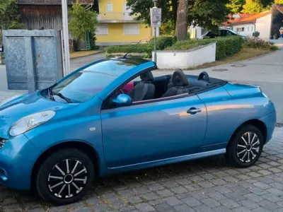Usata Nissan Micra 90 CV (66 kW) 2006 Blu Cabrio