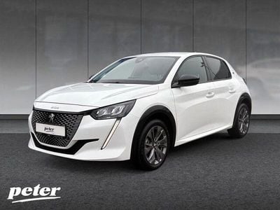 Gebraucht Peugeot e-208 Allure+ 100 kW (136 PS) 2023 Weiß Kleinwagen