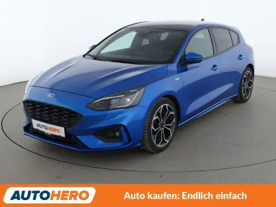 Brugt Ford Focus ST-Line 150 HK (110 kW) 2019 Blå Sedan
