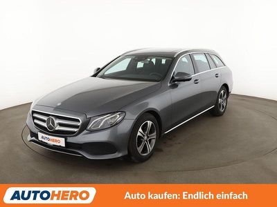 Usata Mercedes E220 Avantgarde 194 CV (142 kW) 2016 Grigio Station wagon