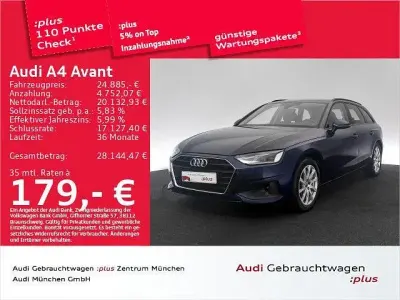 Gebraucht Audi A4 Ambiente 204 PS (150 kW) 2023 Navarrablau metallic Kombi