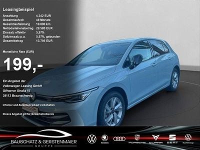 Gebraucht VW Golf VIII Goal 150 PS (110 kW) 2025 Crystal ice blue Limousine