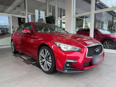 Gebraucht Infiniti Q50 Sport Tech 374 PS (275 kW) 2019 Rot Limousine