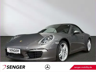 Gebraucht Porsche 911 Carrera Cabriolet 349 PS (256 kW) 2014 Achatgrau Cabrio