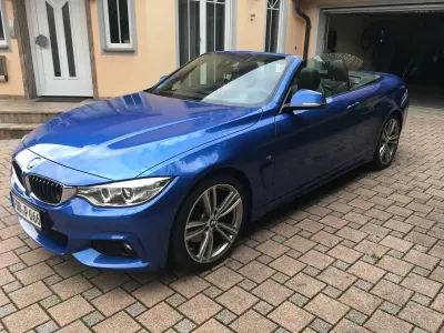 Gebraucht BMW 435 Sport Line 306 PS (225 kW) 2014 Blau Cabrio