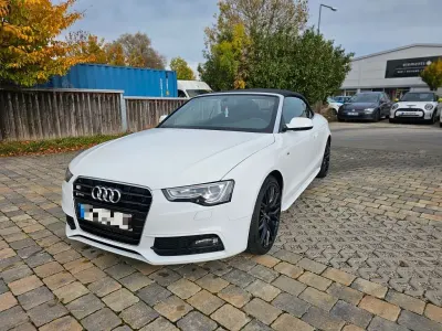 Gebraucht Audi A5 Cabriolet S-Line 177 PS (130 kW) 2013 Weiß Cabrio