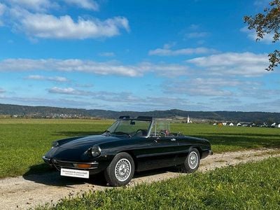Gebraucht Alfa Romeo Spider Veloce 126 PS (92 kW) 1981 Schwarz Cabrio