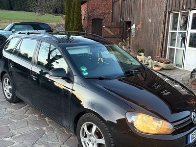 Gebraucht VW Golf VI Trendline 105 PS (77 kW) 2010 Schwarz Kleinwagen