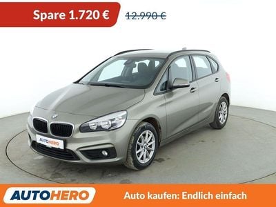 Gebraucht BMW 216 Active Tourer Advantage 102 PS (75 kW) 2017 Grau Van / Kleinbus
