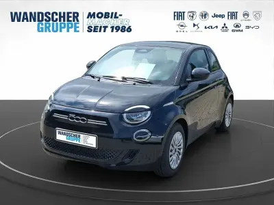Gebraucht Fiat 500e Action 69 kW (95 PS) 2023 Schwarzschwarz Limousine
