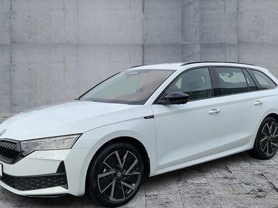 Neu Skoda Octavia SportLine 150 PS (110 kW) 2025 Weiß Kombi
