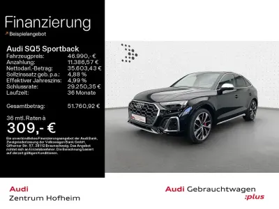 Gebraucht Audi SQ5 Sportback Sport 341 PS (250 kW) 2022 Schwarz SUV