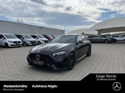 Gebraucht Mercedes C63 AMG AMG 476 PS (350 kW) 2024 Lack obsidianschwarz Limousine