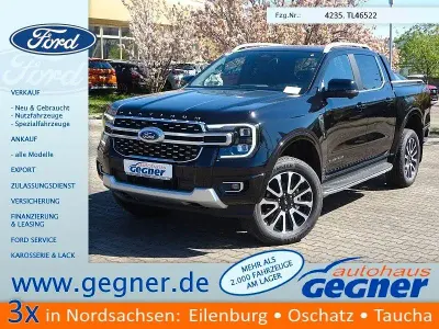 Neu Ford Ranger Platinum 241 PS (177 kW) 2026 Agate black metallic Pickup