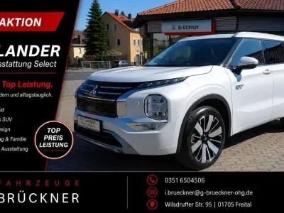 Neu Mitsubishi Outlander P-HEV Select 306 PS (225 kW) 2026 Andenweiß SUV
