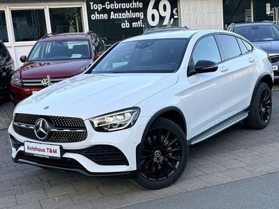 Gebraucht Mercedes GLC300e AMG line 194 PS (142 kW) 2021 Weiß Coupé