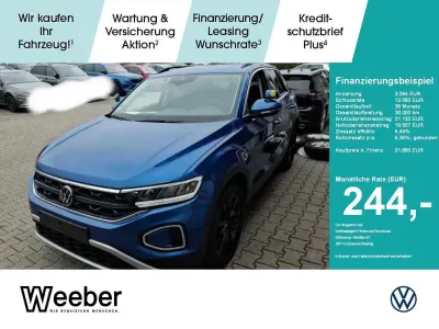 Gebraucht VW T-Roc Life 116 PS (85 kW) 2023 Ravennablau (metallic) SUV