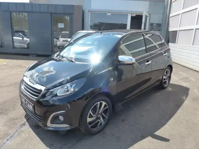 Gebraucht Peugeot 108 82 PS (60 kW) 2018 Schwarz Kleinwagen