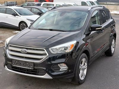 Gebraucht Ford Kuga Titanium 120 PS (88 kW) 2017 Schwarz SUV