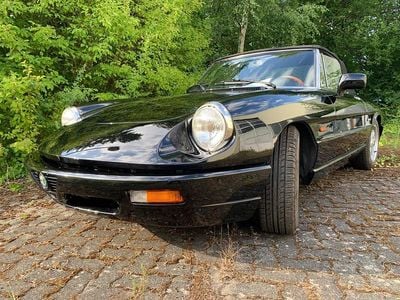 Gebraucht Alfa Romeo Spider 120 PS (88 kW) 1993 Schwarz Cabrio