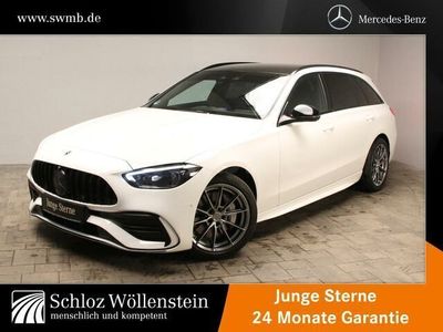 Gebraucht Mercedes C220 AMG 200 PS (147 kW) 2023 Weiß Kombi