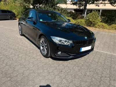 Gebraucht BMW 420 Gran Coupé Sport Line 184 PS (135 kW) 2014 Schwarz Coupé