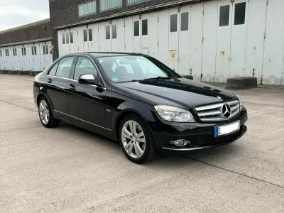 Brugt Mercedes C230 Avantgarde 204 HK (150 kW) 2007 Sort Sedan