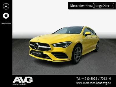 Gebraucht Mercedes CLA250e Shooting Brake AMG 218 PS (160 kW) 2023 Gelb Kombi