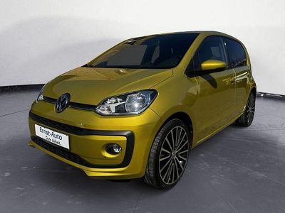 Gebraucht VW up! Sound 60 PS (44 kW) 2017 Honey yellow metallic Kleinwagen