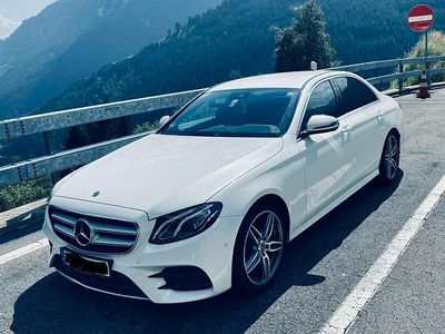 Gebraucht Mercedes E220 AMG line 197 PS (144 kW) 2017 Weiß Limousine