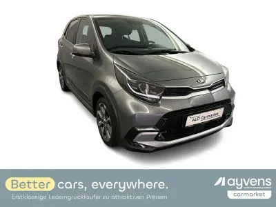 Gebraucht Kia Picanto X-Line 101 PS (74 kW) 2021 Grau Kleinwagen