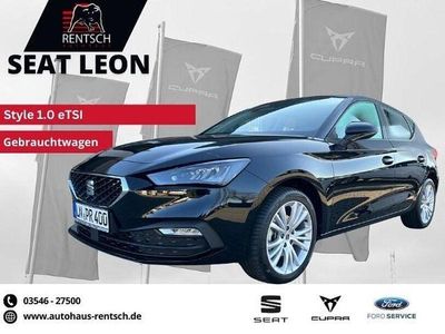 Gebraucht Seat Leon Style 110 PS (80 kW) 2024 Schwarz Limousine
