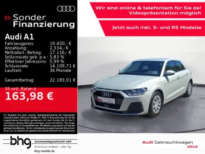 Gebraucht Audi A1 Sportback Advanced Plus 116 PS (85 kW) 2025 Silber Kleinwagen
