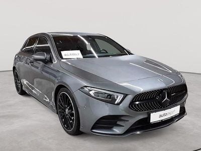 Mountaingrau metallic Gebraucht 2022 Mercedes A250 AMG line Limousine | 31.390 € (Guter Preis)