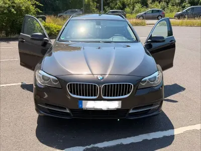 Gebraucht BMW 518 150 PS (110 kW) 2015 Braun Kombi