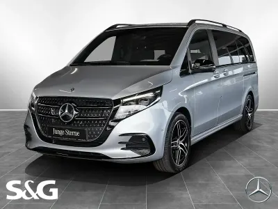 Gebraucht Mercedes V250 Avantgarde 190 PS (139 kW) 2024 Hightechsilber metallic Van / Kleinbus
