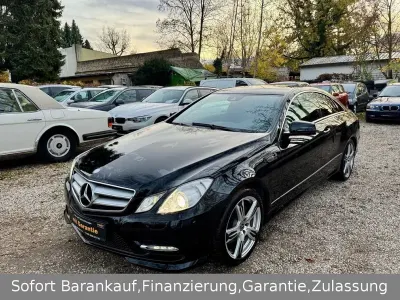 Second-hand Mercedes E200 184 CP (135 kW) 2013 Negru Coupe