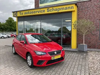 Gebraucht Seat Ibiza Style 95 PS (69 kW) 2023 Pure rot Kleinwagen