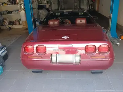 Second-hand Corvette C4 306 CP (225 kW) 1993 Roșu Cabrio