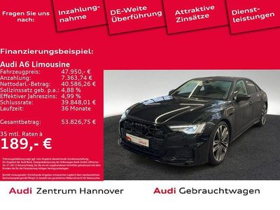 Brillantschwarz Gebraucht 2024 Audi A6 S-Line Limousine | 47.950 € (Guter Preis)