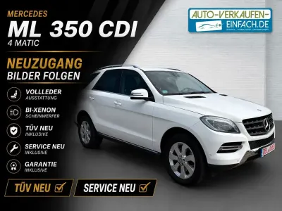 Gebraucht Mercedes ML350 258 PS (189 kW) 2013 Weiß SUV