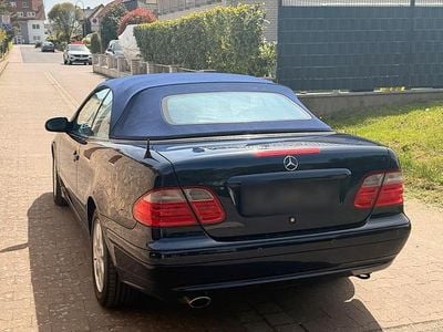 Brugt Mercedes CLK200 Avantgarde 163 HK (119 kW) 2001 Blå Cabriolet