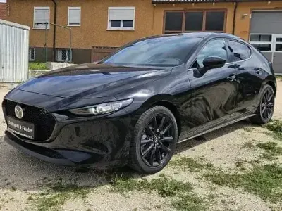 Neu Mazda 3 Homura-Line 140 PS (102 kW) 2025 Schwarz Limousine
