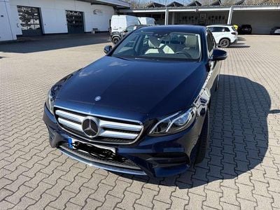 Usata Mercedes E400 333 CV (244 kW) 2018 Blu Berlina